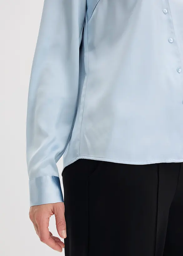 Camicetta in fine satin, bonprix