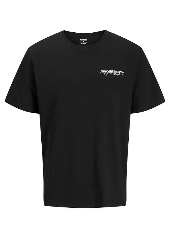 T-shirt JJ REBEL in puro cotone, loose fit, JJ REBEL