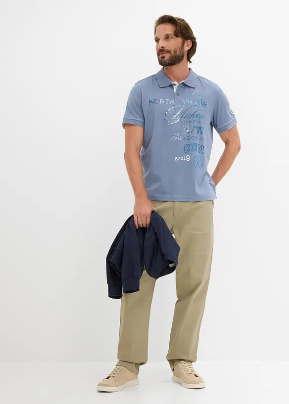 Polo in jersey a maniche corte, bonprix