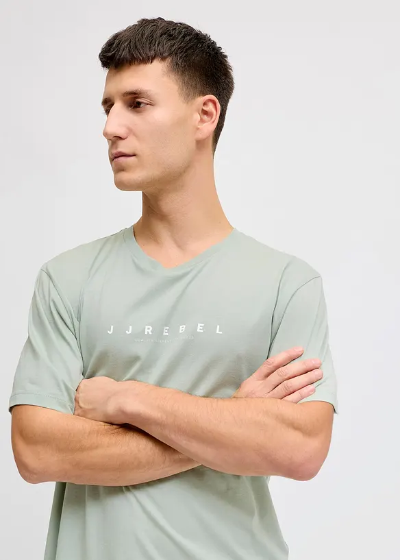 T-shirt JJ REBEL in puro cotone, loose fit, JJ REBEL