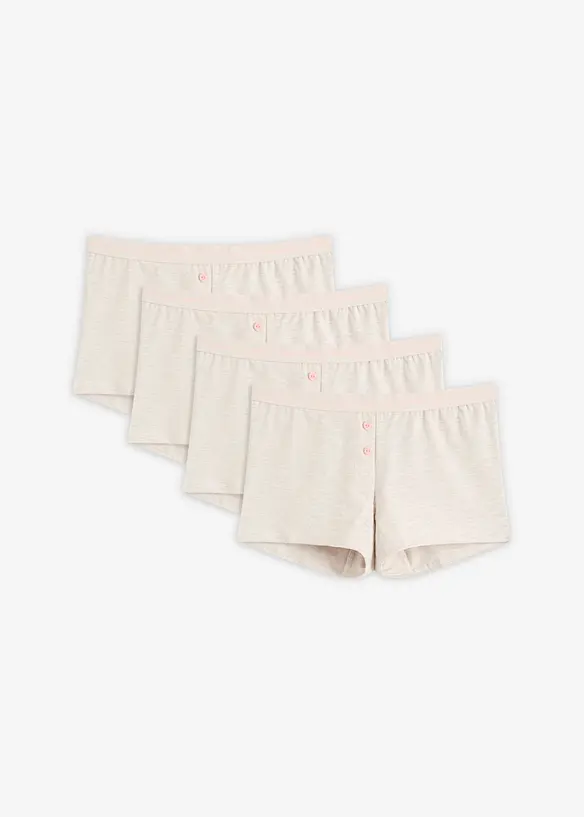 Boxer da donna (pacco da 4), bonprix