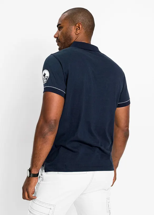 Polo in jersey a maniche corte, bonprix