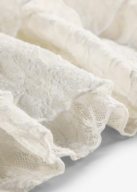 Maglia corta in pizzo, bonprix