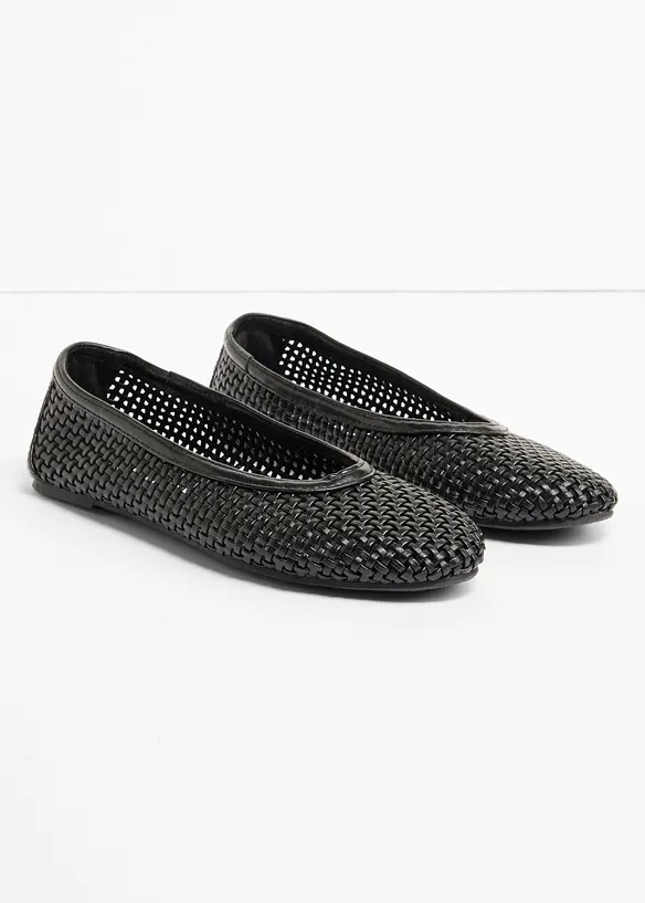Ballerine in materiale morbido, bonprix