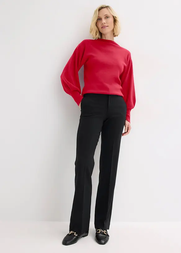 Pantaloni con piega stirata, bonprix