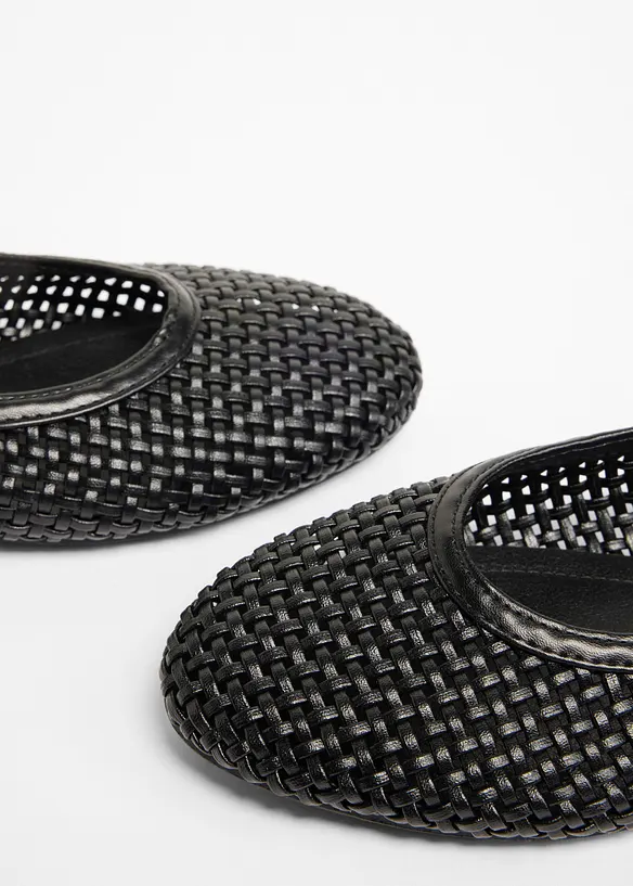 Ballerine in materiale morbido, bonprix