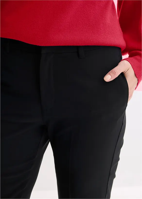 Pantaloni con piega stirata, bonprix