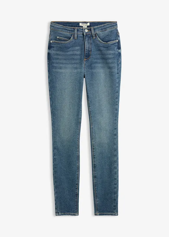 Jeans slim fit, vita alta, bonprix