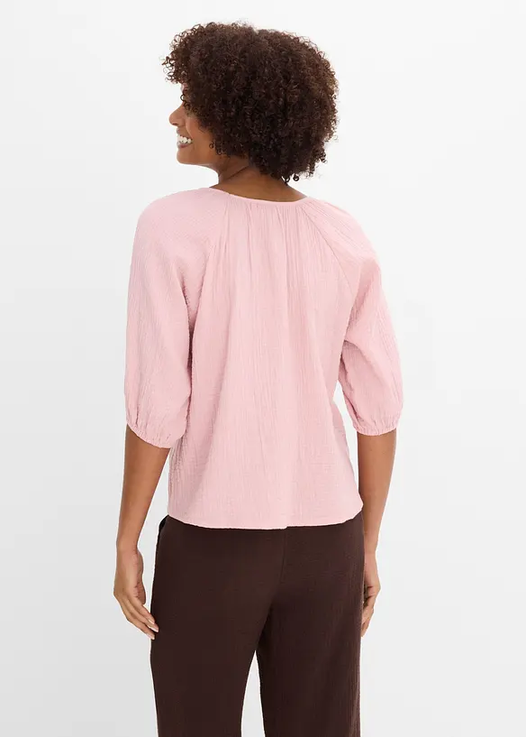 Tunica in mussola di puro cotone, bonprix