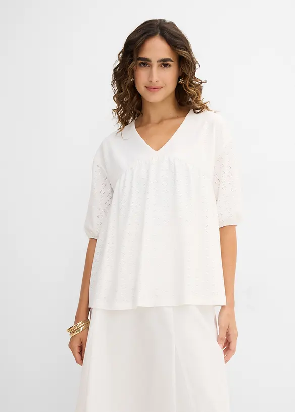 Tunica con ricami raffinati, bonprix