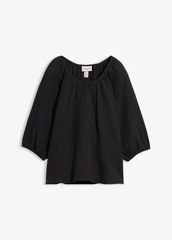 Tunica in mussola di puro cotone, bonprix
