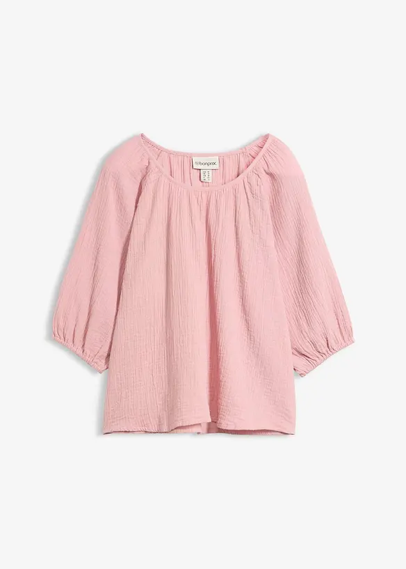 Tunica in mussola di puro cotone, bonprix