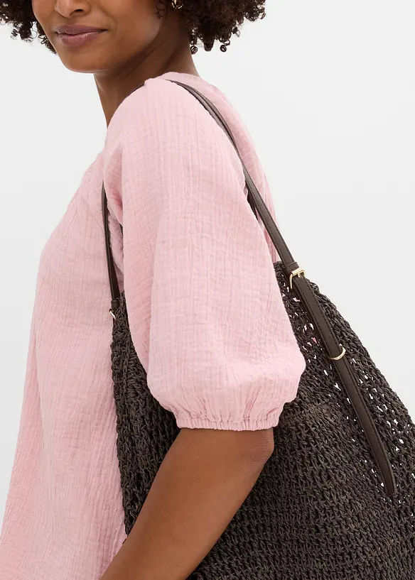 Tunica in mussola di puro cotone, bonprix