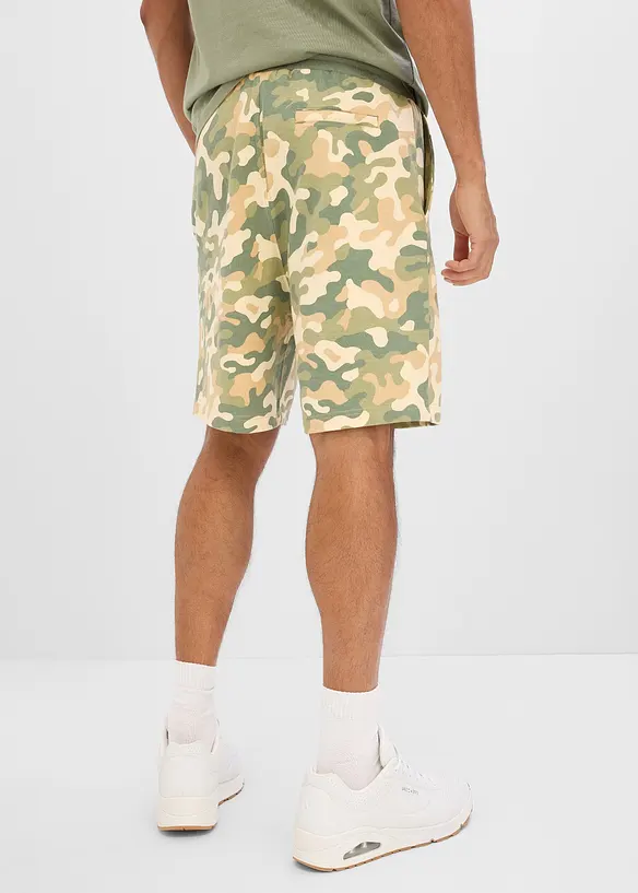 Shorts loose fit in felpa di puro cotone biologico, bonprix