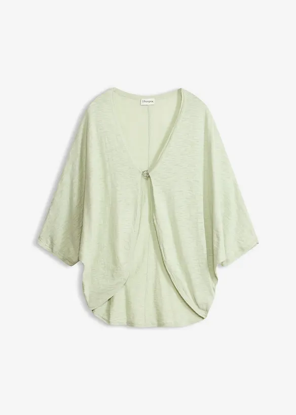 Cardigan in filato fine di puro cotone, bonprix