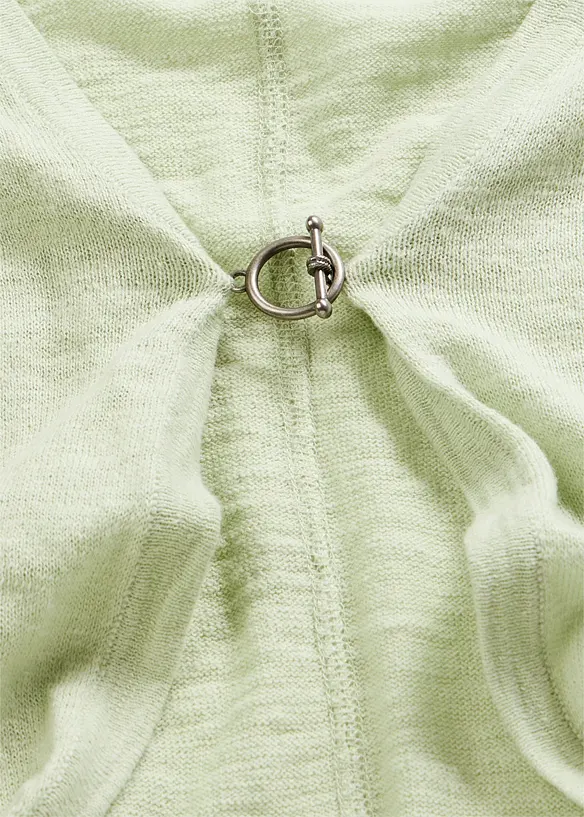 Cardigan in filato fine di puro cotone, bonprix