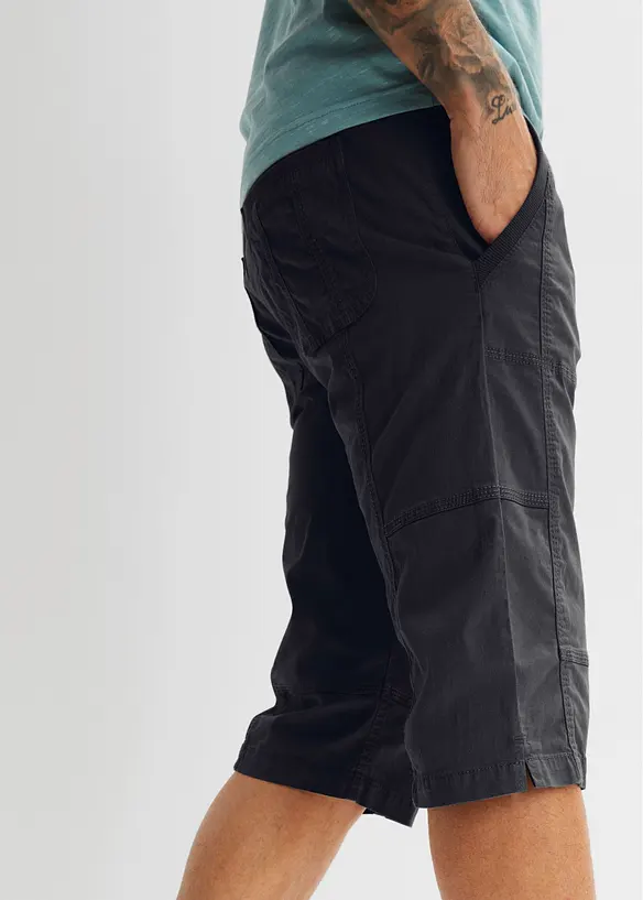 Bermuda lunghi con vita elasticizzata, regular fit, bonprix