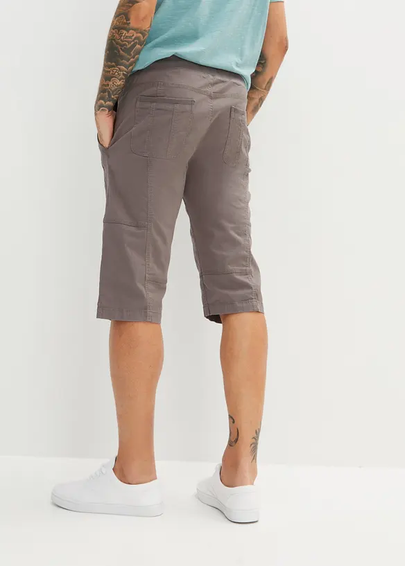 Bermuda lunghi con vita elasticizzata, regular fit, bonprix