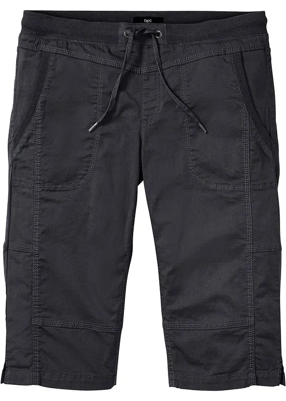 Bermuda lunghi con vita elasticizzata, regular fit, bonprix