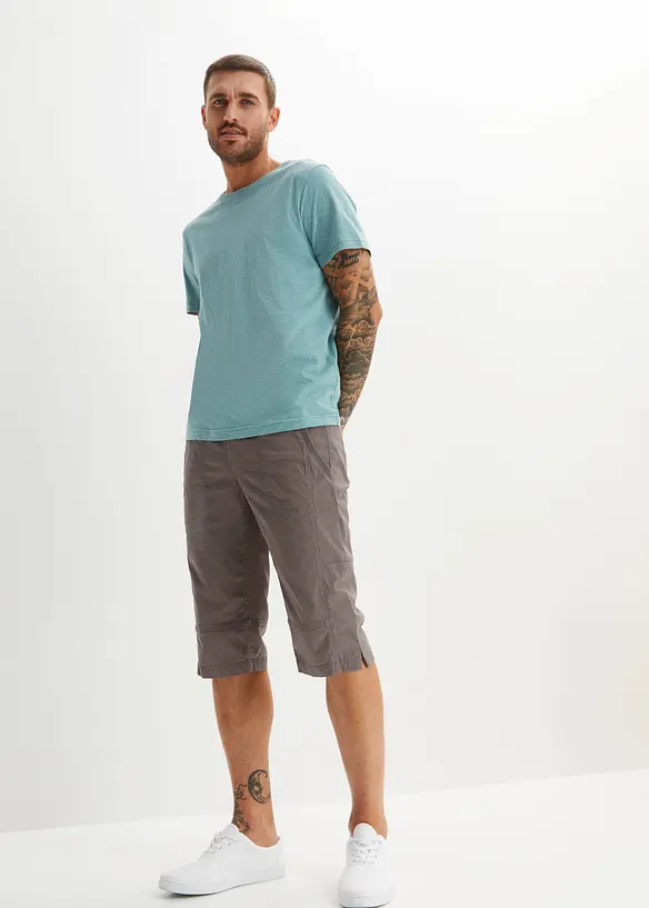 Bermuda lunghi con vita elasticizzata, regular fit, bonprix
