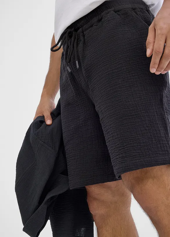 Shorts in mussola di puro cotone (pacco da 2), bonprix