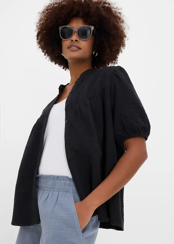 Shorts in mussola di puro cotone, bonprix