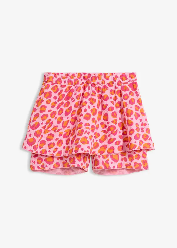 Gonna pantalone in mussola vaporosa, bonprix
