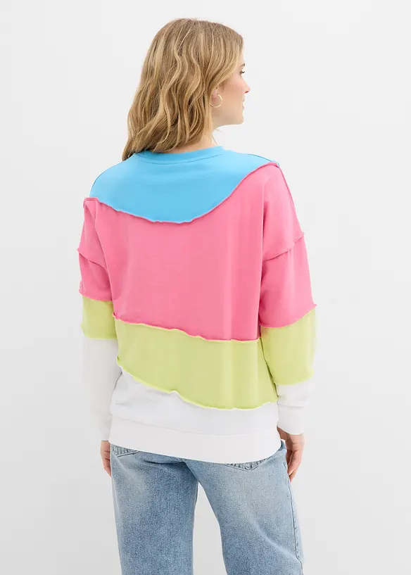 Felpa in misto cotone morbido, bonprix