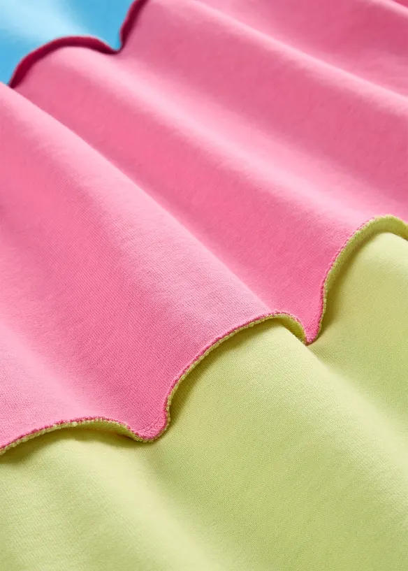 Felpa in misto cotone morbido, bonprix