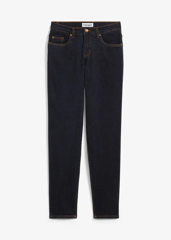 Mom jeans lunghi, vita media, bonprix