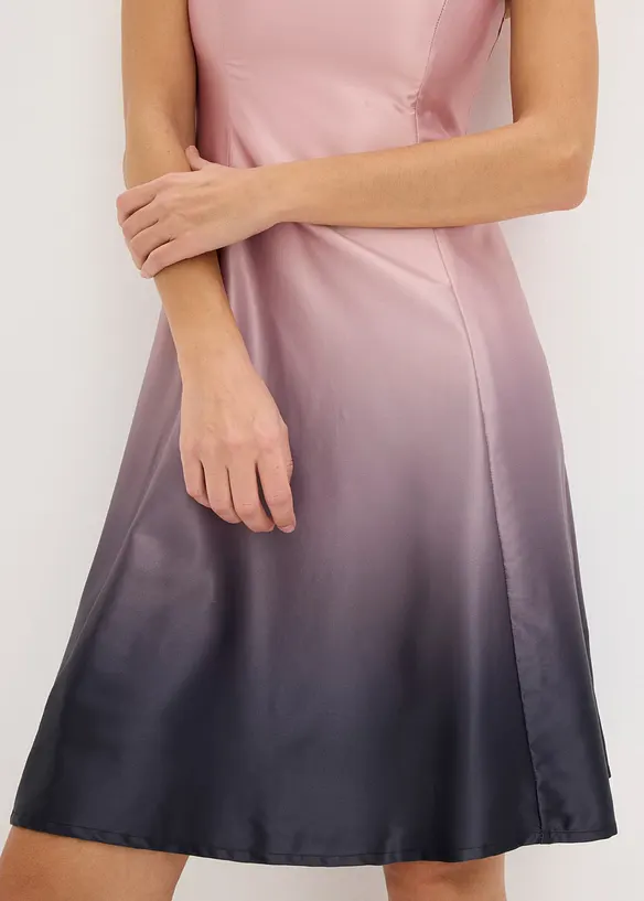 Miniabito in satin lucido, bonprix
