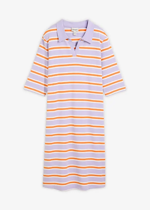 Abito al ginocchio con colletto polo, bonprix