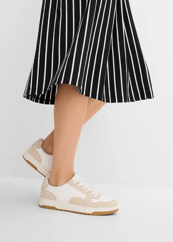 Abito midi in jersey di cotone biologico, bonprix