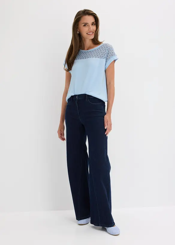 Maglia in misto viscosa morbido, bonprix