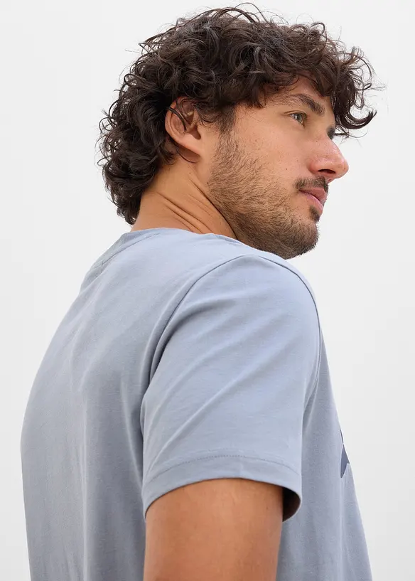 T-shirt in puro cotone biologico (pacco da 2), bonprix