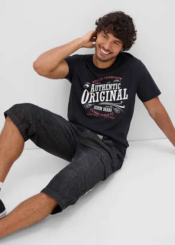 T-shirt in puro cotone biologico (pacco da 2), bonprix