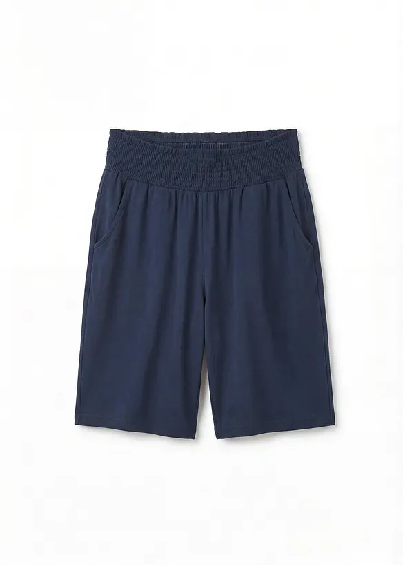 Bermuda in jersey di misto viscosa, bonprix