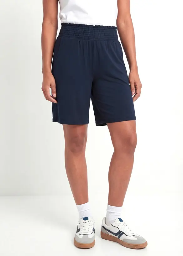 Bermuda in jersey di misto viscosa, bonprix