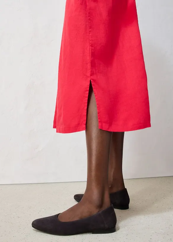 Caftano in puro lino, bonprix