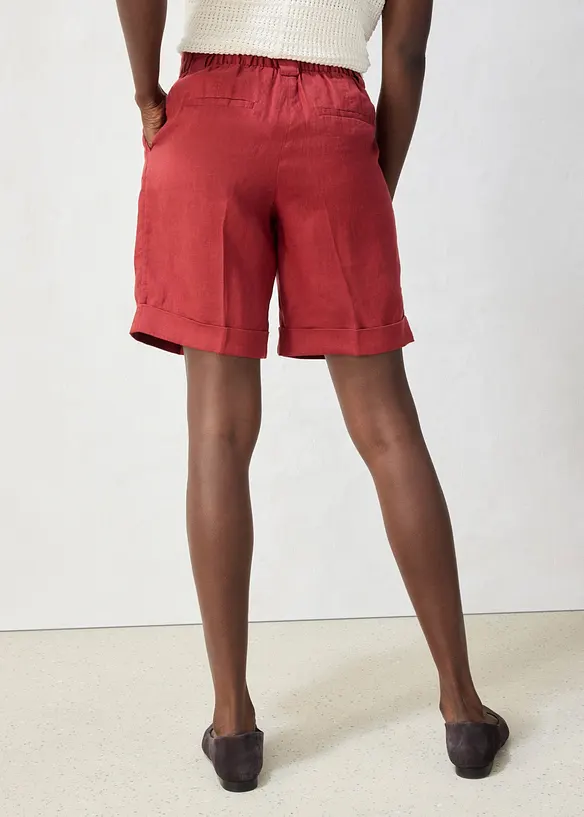 Bermuda in puro lino, bonprix
