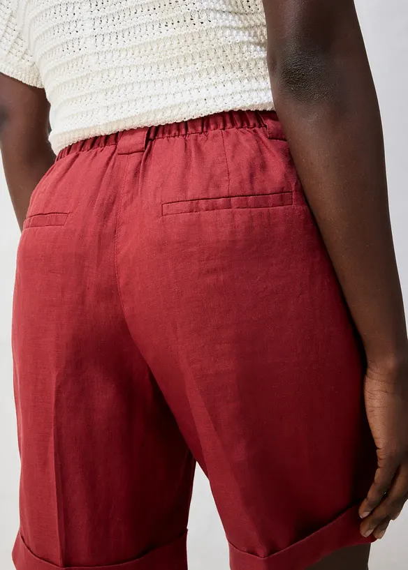 Bermuda in puro lino, bonprix
