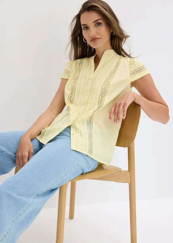 Camicetta in puro cotone, bonprix