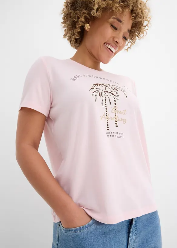T-shirt con stampa, bonprix
