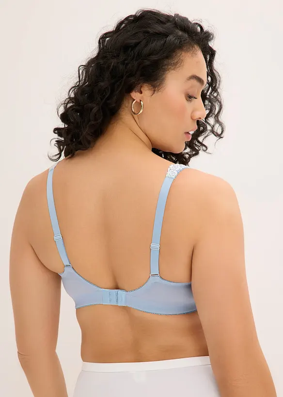 Reggiseno contenitivo senza ferretto con spalline imbottite, bonprix