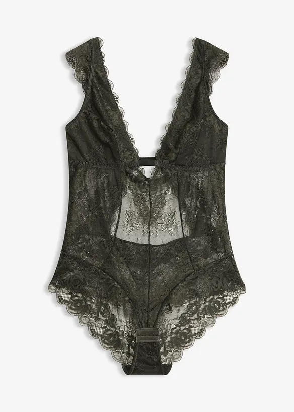 Body senza ferretto in pizzo delicato, bonprix
