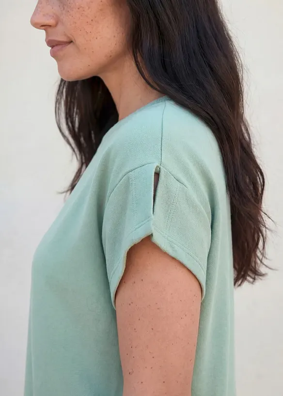 Abito in jersey di cotone biologico pesante, bonprix