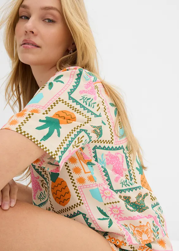 Camicia in viscosa fluida, bonprix