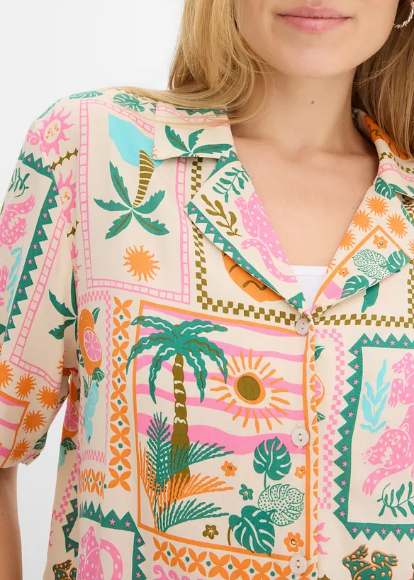 Camicia in viscosa fluida, bonprix