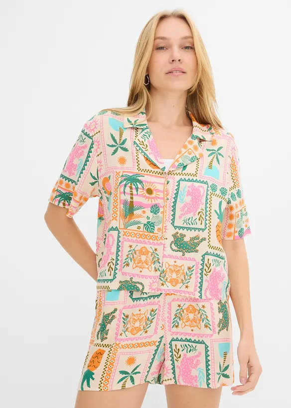 Camicia in viscosa fluida, bonprix