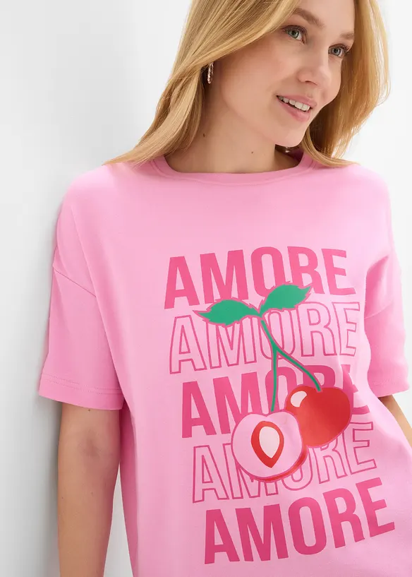 Maxi maglia in puro cotone biologico, bonprix
